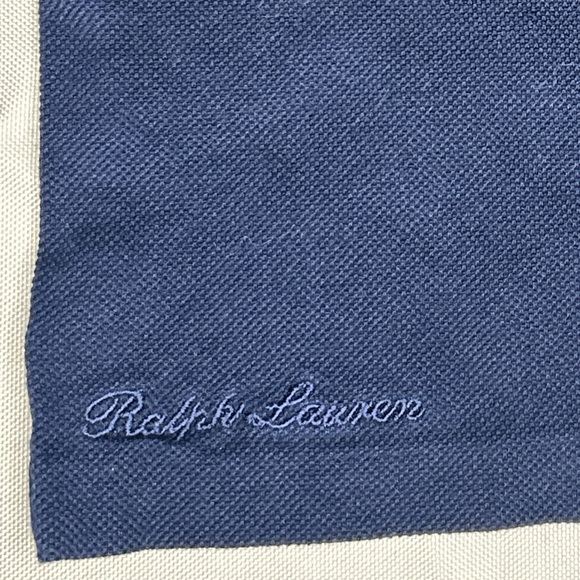 Ralph Lauren Purple Label Navy Blue Pocket Shirt Large Made In Italy - Picture 3 of 4